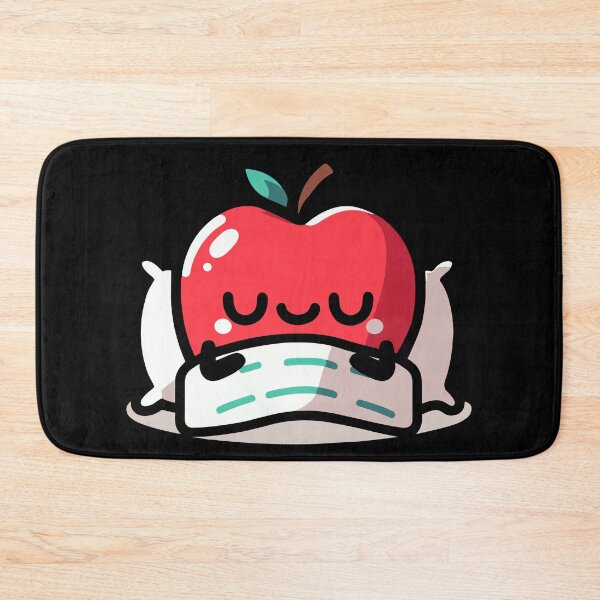Item preview, Cute Apple Sleeping designed and sold by BluRockDesigns.