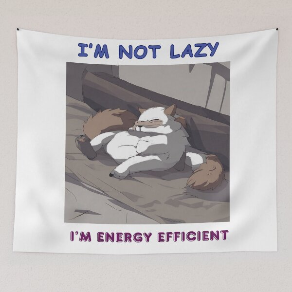 Item preview, I'm Not Lazy Artwork designed and sold by NDMDesignStudio.