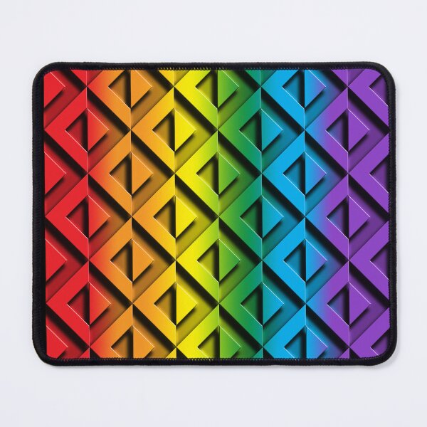 Item preview, Great Wave of Geometric Rainbow designed and sold by TheirChoice.
