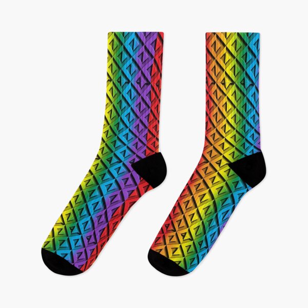 Item preview, Great Wave of Geometric Rainbow designed and sold by TheirChoice.