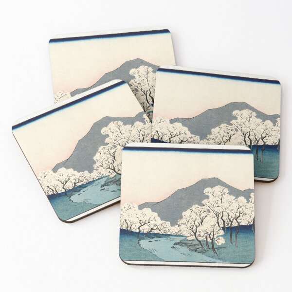 Item preview, Sakura namiki zu (1820-1858), vintage Japanese illustration by Hiroshige Andō designed and sold by My Artprintz.