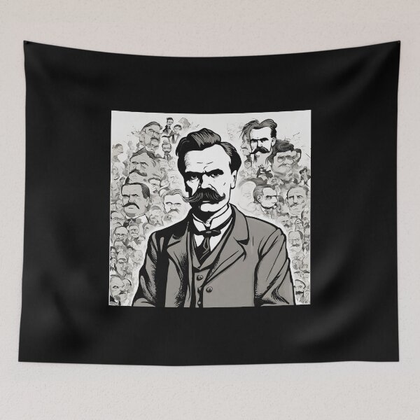 Item preview, Friedrich Nietzsche, designed and sold by JISRH.