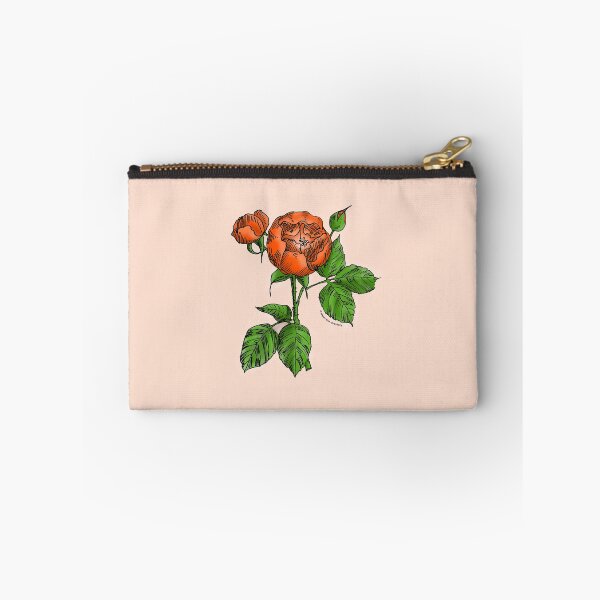Item preview, Orange Globular Rose Bloom Semi-Double 8-15 Petals In 2 Rows designed and sold by Rachael Taylor.