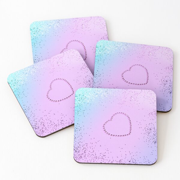 Item preview, UNICORN Girls Heart #9a (Photo of Glitter Only - Not Reflective) designed and sold by Anita's & Bella's Art.