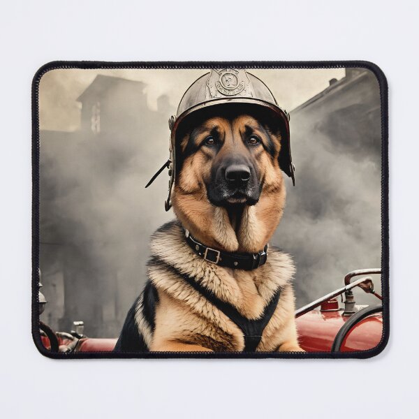 Item preview, Vintage German Shepard Firefighters #3 designed and sold by TheHotEnd.