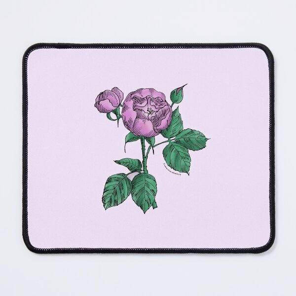 Item preview, Purple Globular Rose Bloom Semi-Double 8-15 Petals In 2 Rows designed and sold by Rachael Taylor.