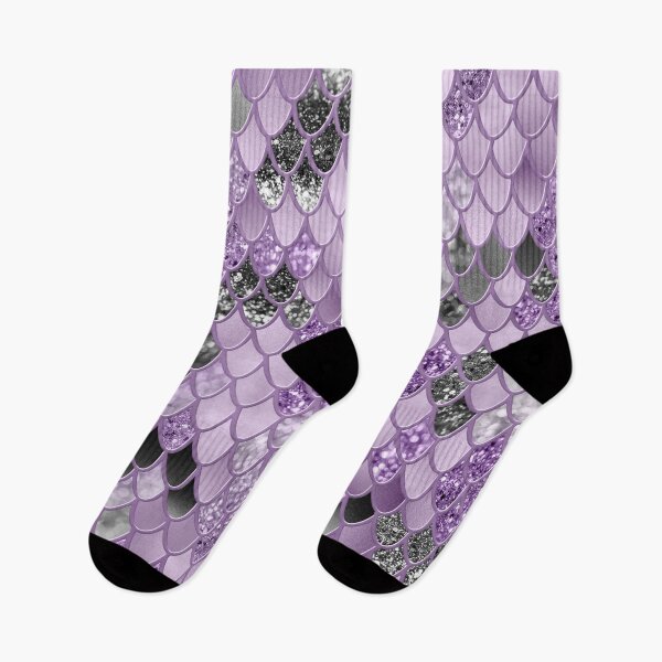 Item preview, Lavender Black Mermaid Scales Glam #1 (Photo of Glitter Only - Not Reflective) designed and sold by Anita's & Bella's Art.
