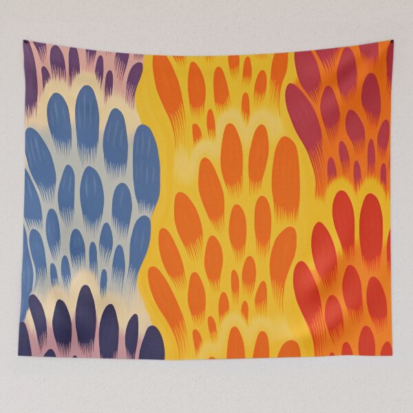 Item preview, Colorful Explosion Abstract Leaf Patterns designed and sold by EnchantArtCo.