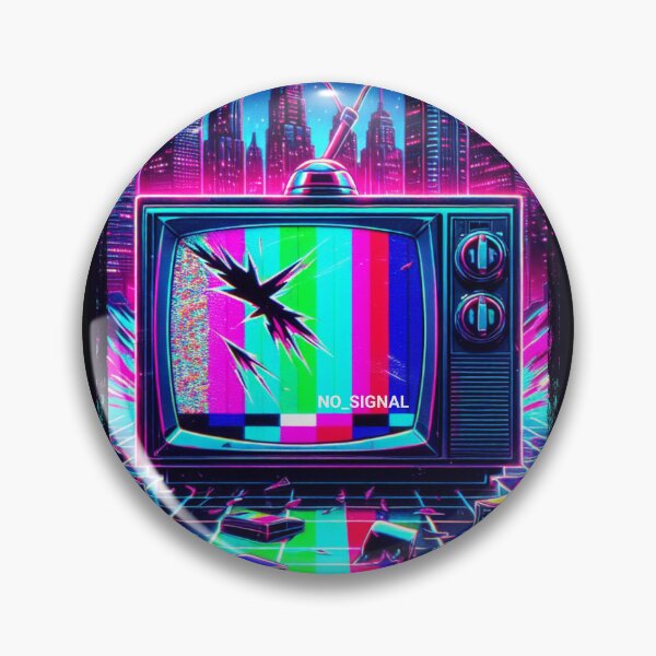 Aperçu de l'œuvre Problème de télévision rétro sans signal créée et vendue par Mlaniel.