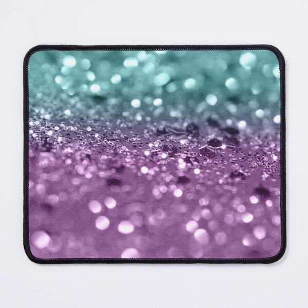 Item preview, Aqua Purple MERMAID Girls Glam #2 (Photo of Glitter Only - Not Reflective) designed and sold by Anita's & Bella's Art.