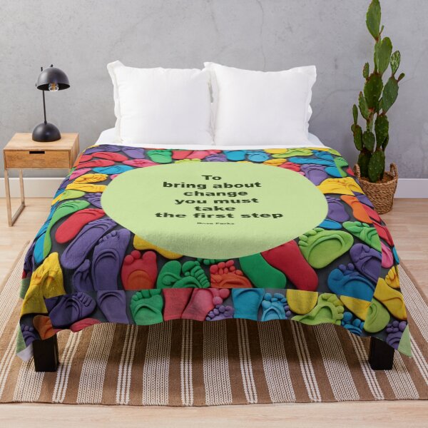Item preview, Saying by Rosa Parks - Take the first step designed and sold by ComicJo.
