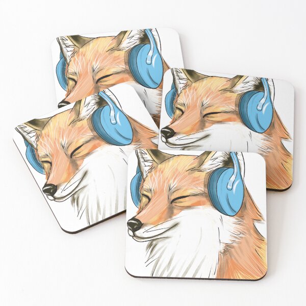 Item preview, Smiling Musical Fox designed and sold by Nenfe.