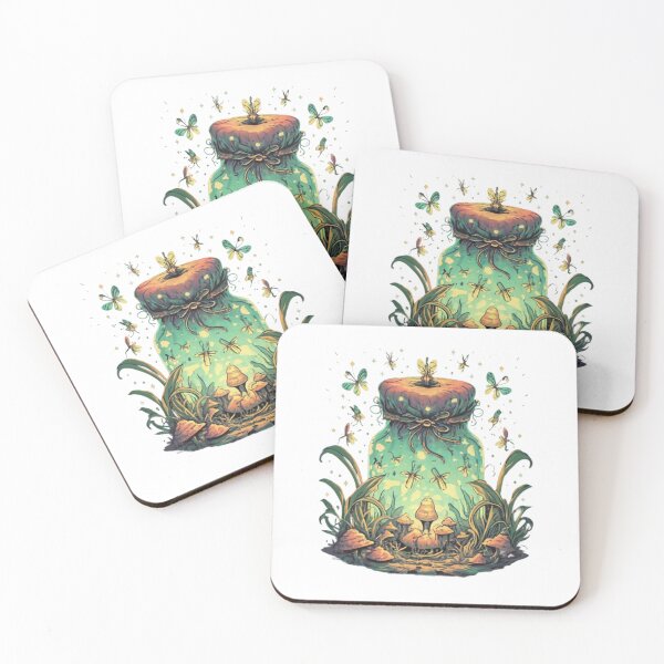 Item preview, jar of light bugs designed and sold by PrimeInk.