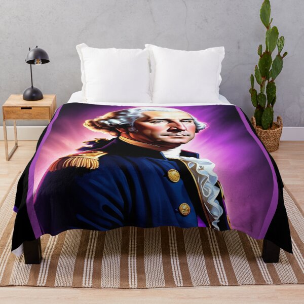 Item preview, GEORGE WASHINGTON-VIOLET LIGHT FANTASY ART designed and sold by PatriotCat.