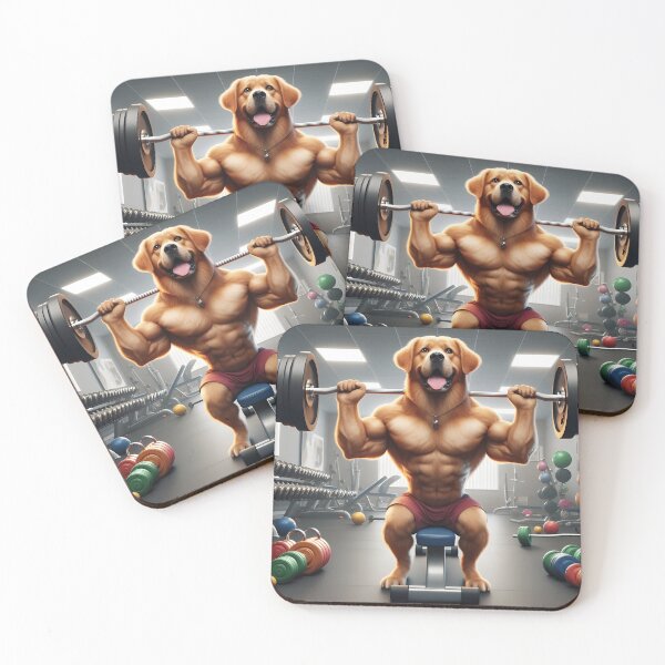 Item preview, Muscle Mutts: Canine Bodybuilder Digital Art designed and sold by iwcus.