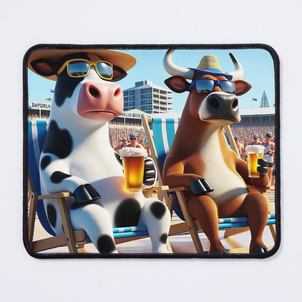 Item preview, How Dairy You Interrupt My Vacation! designed and sold by Moo-larious Creations From Down Udder.