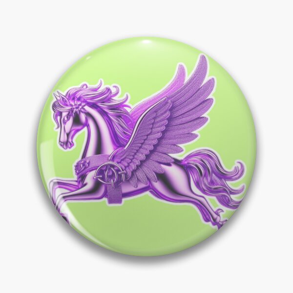 Item preview, Metallic Pastel Purple Pegasus - Aria's Pegasi designed and sold by AmberRoseWrites.