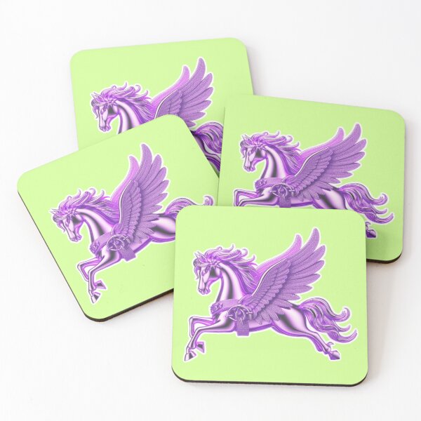 Item preview, Metallic Pastel Purple Pegasus - Aria's Pegasi designed and sold by AmberRoseWrites.