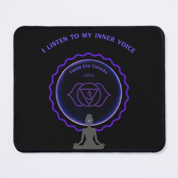 Item preview, Third Eye Chakra, Mantra. I Listen To My Inner Voice, Affirmation.  designed and sold by Anahata Realm.