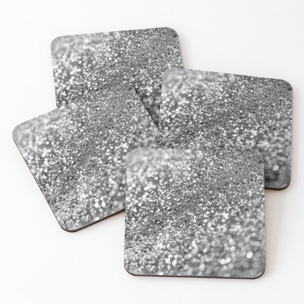 Item preview, Silver Gray Bokeh Glam #1 (Photo of Glitter Only - Not Reflective) designed and sold by Anita's & Bella's Art.