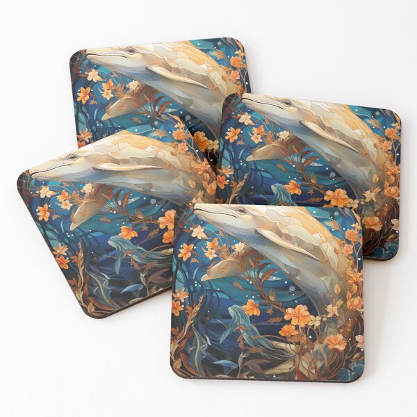 Item preview, Dolphin Wall Art designed and sold by Rockwpapart.