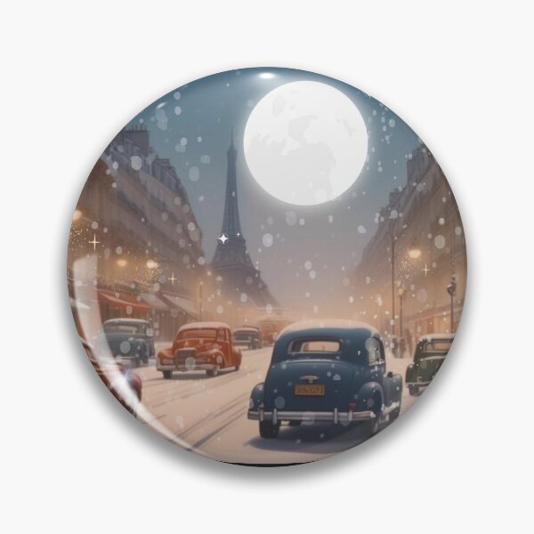 Item preview, Romantic Paris by Moonlight 1930 #vintageoldies music graphic design designed and sold by ItsAKinkThing.