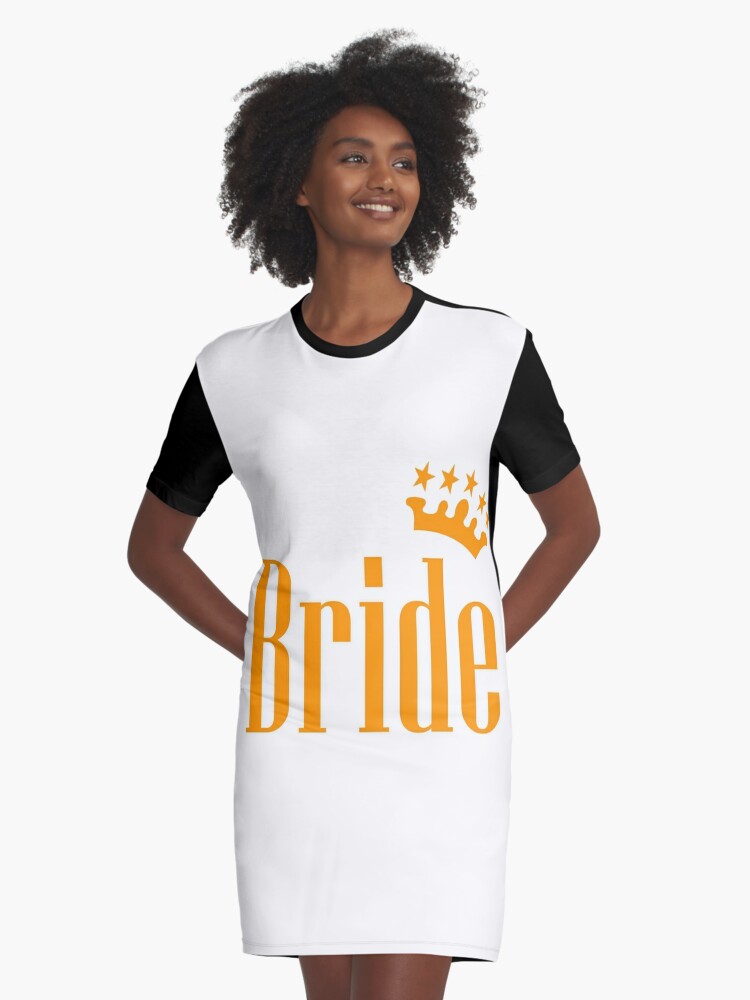 Bride T Shirt Dress