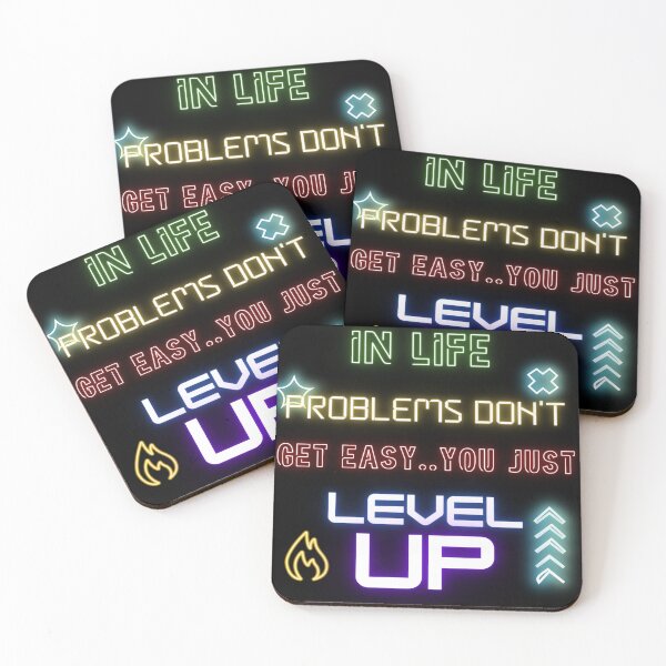 Item preview, Neon Level Up designed and sold by TILCollections.