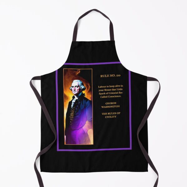 Item preview, GEORGE WASHINGTON-VIOLET FLAME-RULES OF CIVILITY 110 designed and sold by PatriotCat.