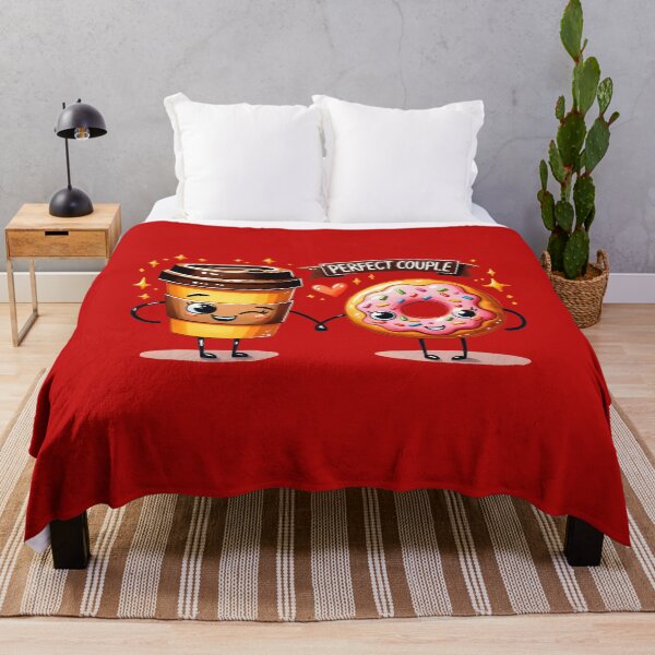 Item preview, Adorable Coffee & Donut Duo designed and sold by simonbluevski.