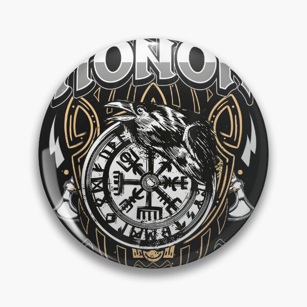Item preview, Nordic Mythology Viking Warrior Celtic Symbols Culture  designed and sold by Hudoges.