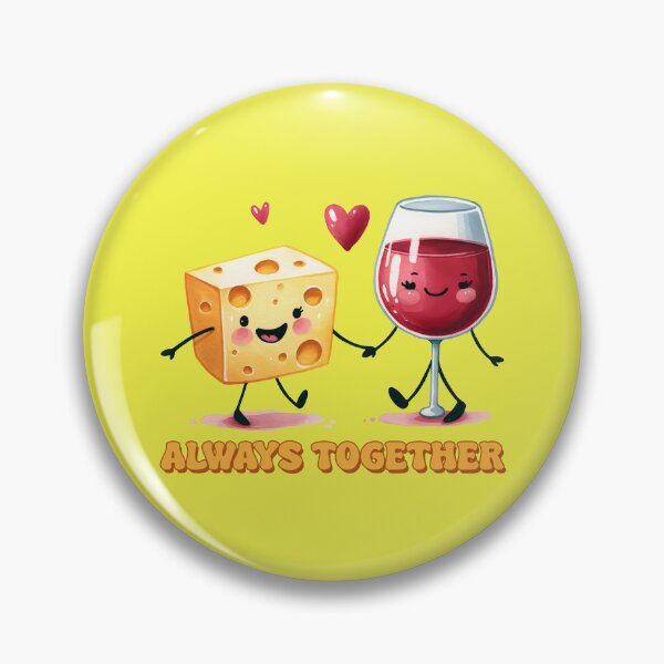 Item preview, Cheese & Wine Duo designed and sold by simonbluevski.