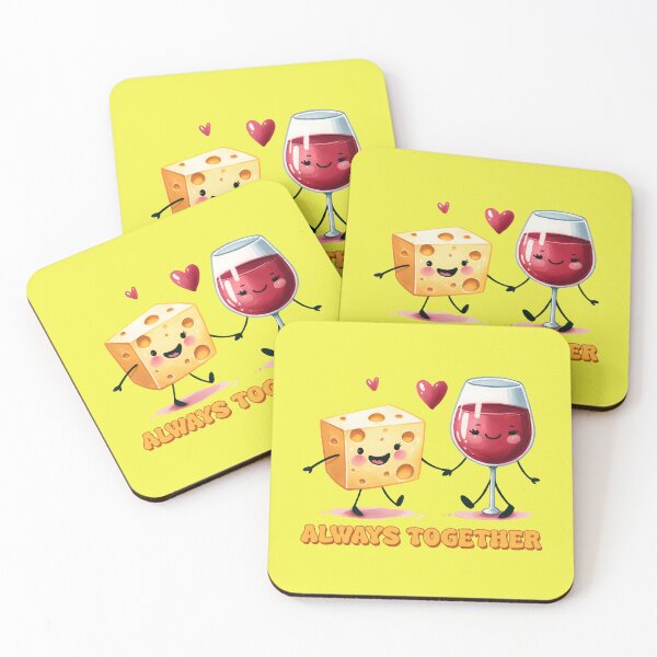 Item preview, Cheese & Wine Duo designed and sold by simonbluevski.