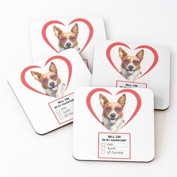 Item preview, Copy of Valentine's Day Dog Basenji designed and sold by M1234s.