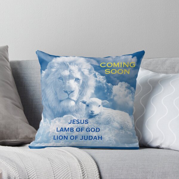 Item preview, JESUS lamb of God lion of Judah designed and sold by jubileerose78.