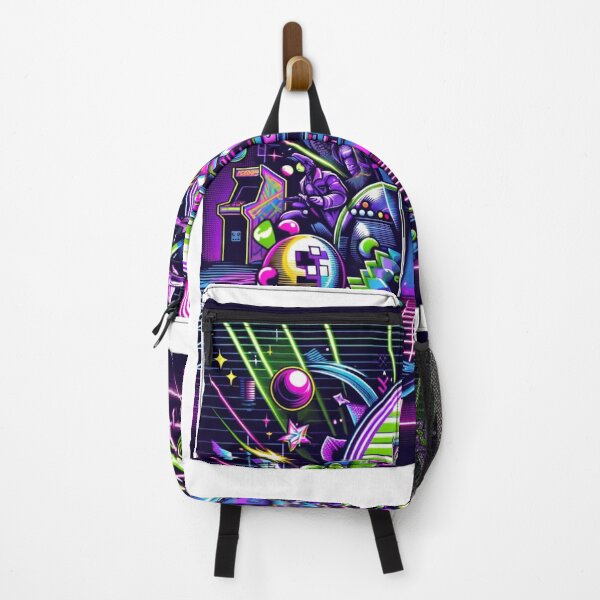 Item preview, Retro Arcade Neon Nostalgia Art designed and sold by Buzzenon.