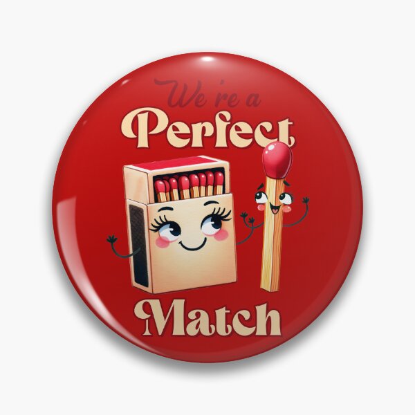 Item preview, Flame of Love - Cute Matchbox & Matchstick Illustration designed and sold by simonbluevski.