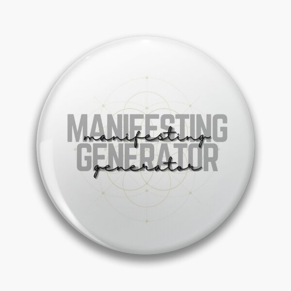 Item preview, Manifesting Generator-Human Design Type-Gray designed and sold by Shells311s.