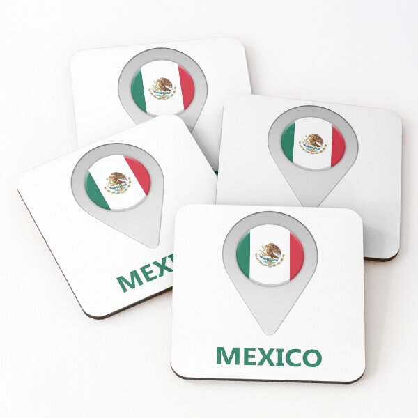 Item preview, Mexico flag location icon designed and sold by Nick249.