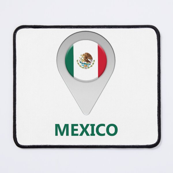 Item preview, Mexico flag location icon designed and sold by Nick249.