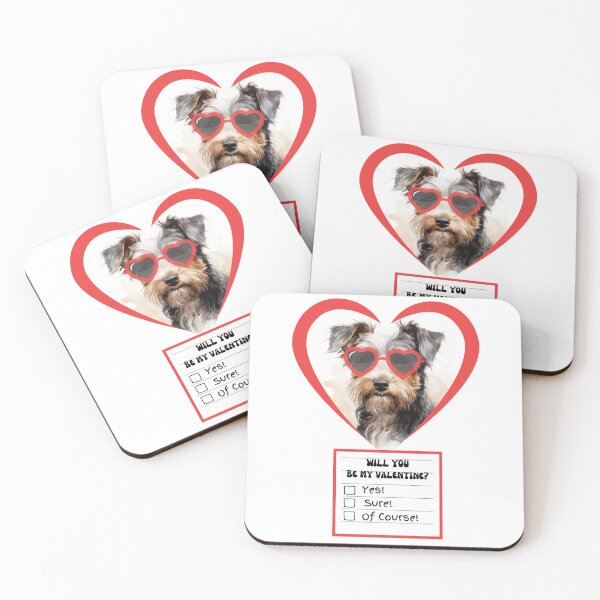Item preview, Valentine's Day Dog Biewer Terrier designed and sold by M1234s.