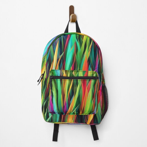 Item preview, Abstract Colorful Neon Grassy Field designed and sold by calibrit.