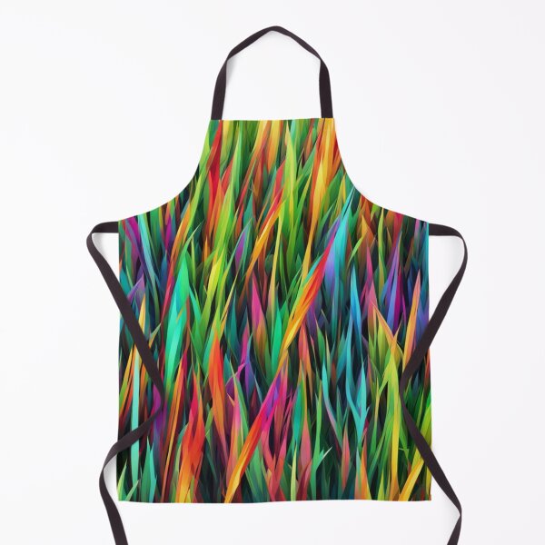 Item preview, Abstract Colorful Neon Grassy Field designed and sold by calibrit.