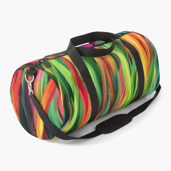 Item preview, Abstract Colorful Neon Grassy Field designed and sold by calibrit.