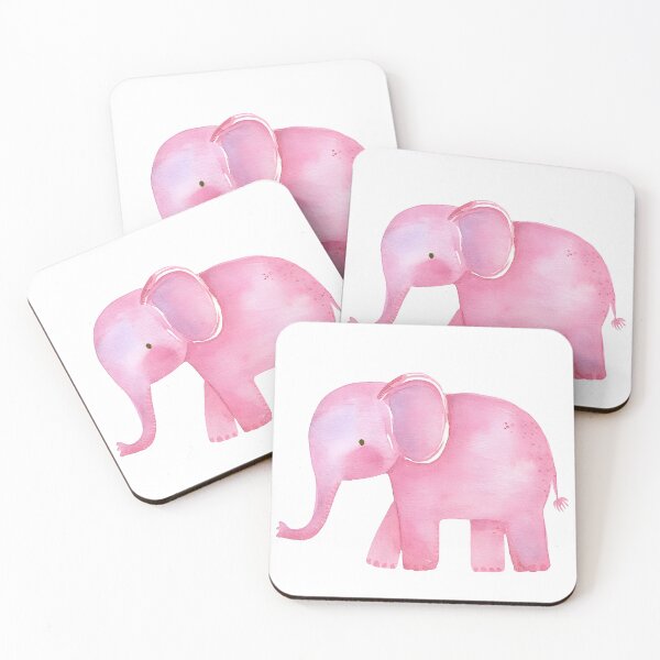 Item preview, Pink elephant designed and sold by macco775.