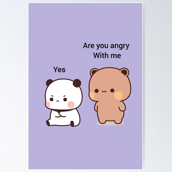 Item preview, Why BuBu Panda is angry with DuDu Bear? designed and sold by Pandety.