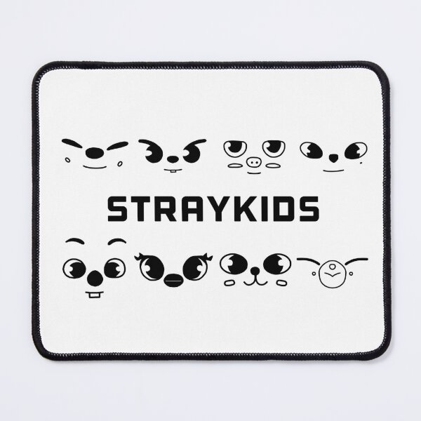 Item preview, Stray Kids - Skzoo Stray Kids Face with Name [BLACK OUTLINE] designed and sold by itsaiaaa.