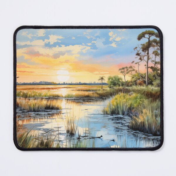 Item preview, Everglades National Park in Watercolor designed and sold by WatercolorWilds.