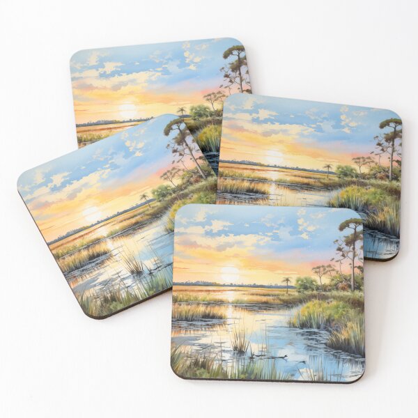 Item preview, Everglades National Park in Watercolor designed and sold by WatercolorWilds.