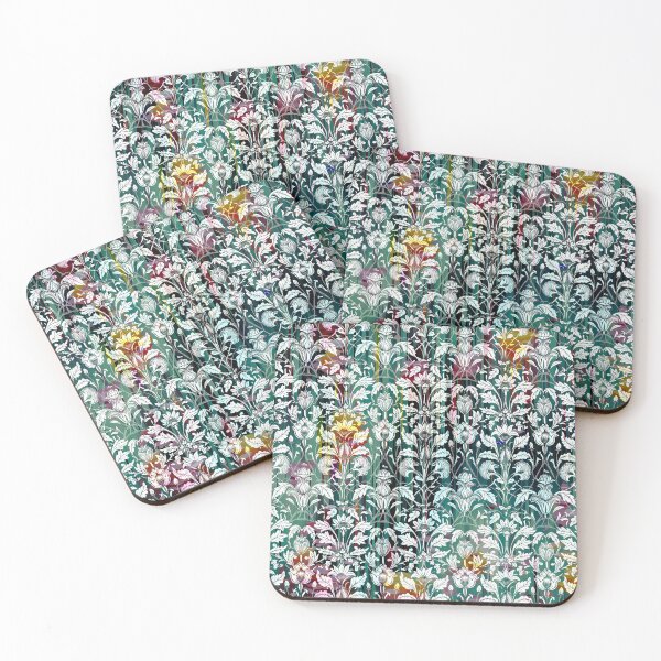 Item preview, Glitchy Bollywood Pattern - Deconstructed Wallpaper designed and sold by JoanNinjaHen.